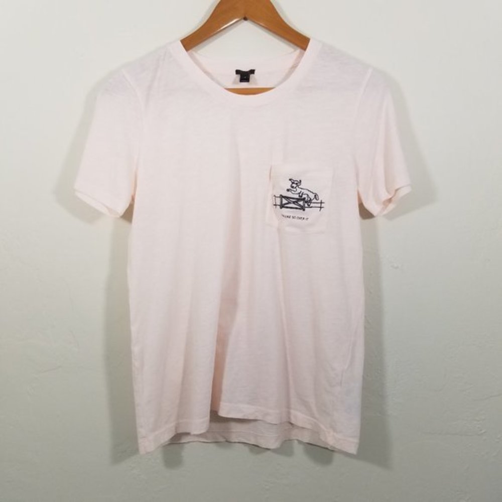 J. Crew I'm Like So Over It T-Shirt Size S